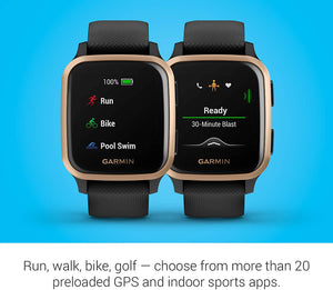 Garmin 010-02173-11 Venu, GPS Smartwatch with Bright Touchscreen Display