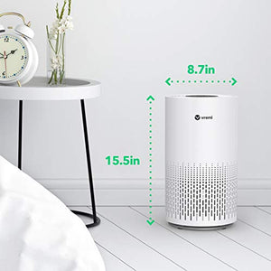 Large Room Home Air Purifier with True HEPA Filter