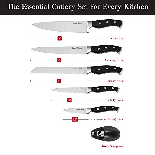 Master Maison Supreme Series 11-Piece Kitchen Knife Set With
