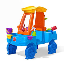 Load image into Gallery viewer, Step2 Car Wash Splash Center, Kids Outdoor Water Table Toy