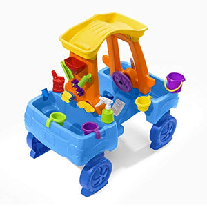 Step2 Car Wash Splash Center, Kids Outdoor Water Table Toy