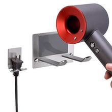 Load image into Gallery viewer, FLE Hair Dryer Holder Wall Mounted Self Adhesive