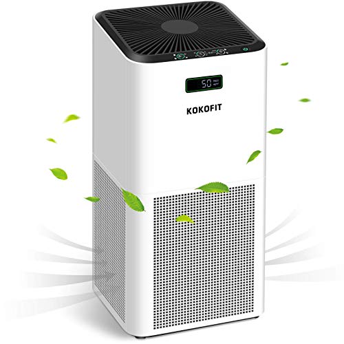 Kokofit Air Purifiers for Home Bedroom, H13 True HEPA Filter