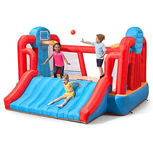 Load image into Gallery viewer, Step2 MAX Sports Full Court Basketball ‘n Slide Bouncer with Extra Heavy Duty Blower | Kids Inflatable Bounce House