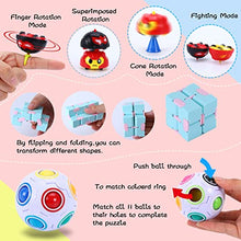 Load image into Gallery viewer, Assorted Fidget Toy Pack, Stress Anxiety Relief Tools Bundle for Kids Adults, Sensory , Autistic ADHD Toys,  Push Bubbles