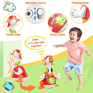 Baby Toys 12-18 Months Hip-Hop Goose Early Education kids Toys