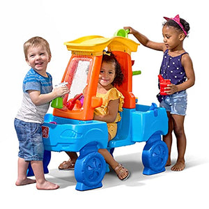 Step2 Car Wash Splash Center, Kids Outdoor Water Table Toy