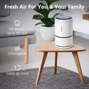 GENIANI Home Air Purifier with True HEPA Filter
