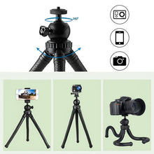 Load image into Gallery viewer, Portable Tripod Flexible Mini Mobile Phone Bracket Monopod Selfie Stick